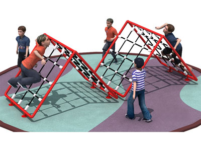 Free Standing Backyard Rope Climb for Toddlers ODCS-021